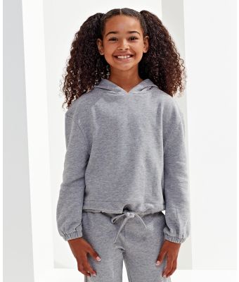 Kids TriDri&reg; recycled cropped oversize hoodie